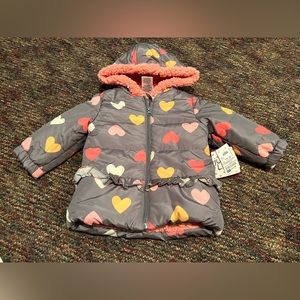 NWT girls winter jacket 24m